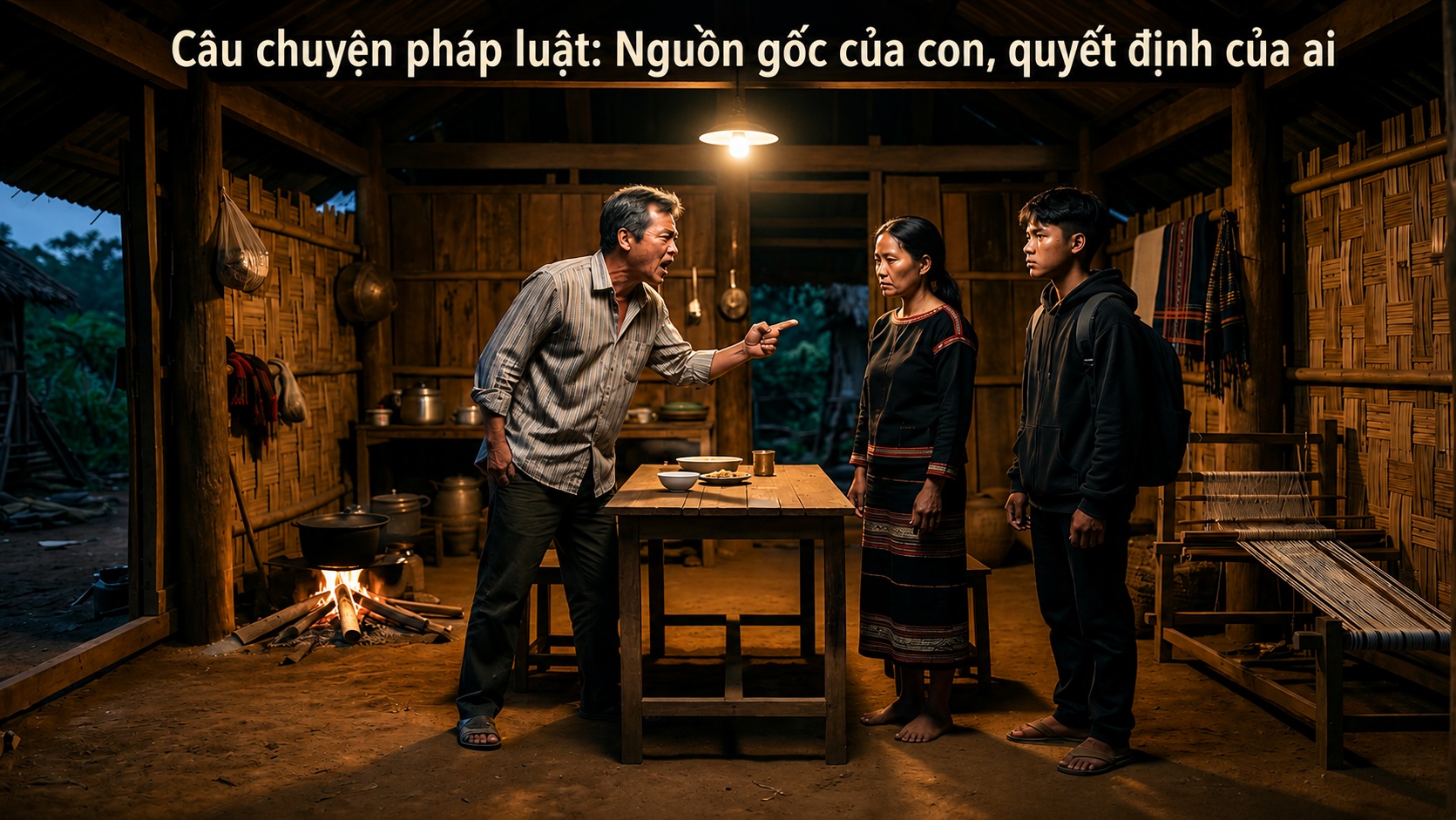 Câu chuyện PL Nguồn gốc của con, quyết định của ai